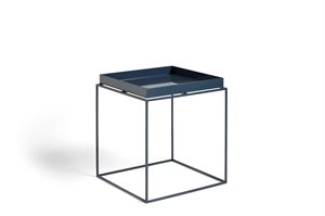 HAY - BORD - TRAY TABLE - Medium - Deep blue high gloss